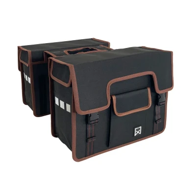 Afbeelding van Willex Dubbele Shopper 38 liter Zwart