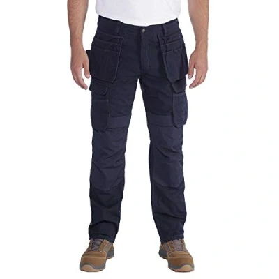 Afbeelding van Carhartt Steel Rugged Flex Losse cargobroek voor heren, met versterkte voorkant en meerdere zakken, Donkerblauw, 28