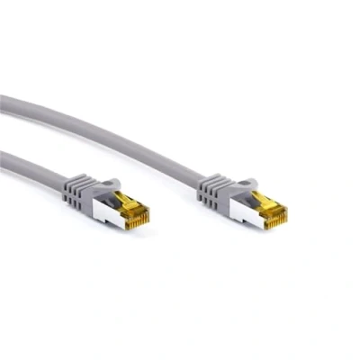 Afbeelding van Netwerkkabel Cat7 S/FTP 0.5 meter (100% koper, LSZH, Grijs)