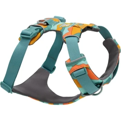 Afbeelding van RUFFWEAR Front Range harnas, XX harnas voor kleine honden, reflecterend Y verstelbaar, comfortabel gevoerd hondenuitlaten, anti trek hondentuigjes, 2 riembevestigingen en V ring, maat XXS,