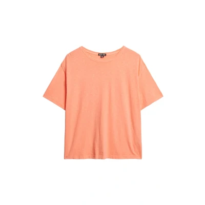 Afbeelding van Superdry Studios Dropped Shoulder Tshirt print, Dames, Maat: 36, Neon orange