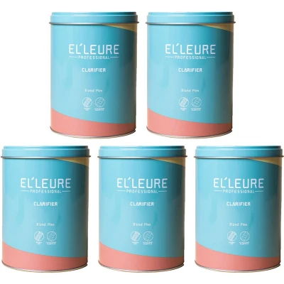 Afbeelding van 5x Elleure Clarifier Blond Plex 500gr bundel/set/pakket Haibu by Kapperskorting.com