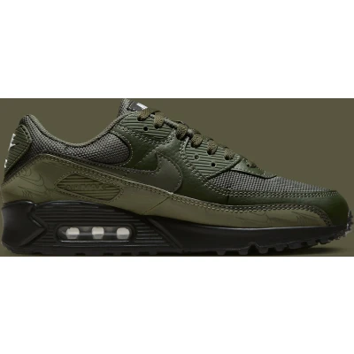 Afbeelding van Sneakers Nike Air Max 90 &quot;Olive Reflective&quot; Maat 39
