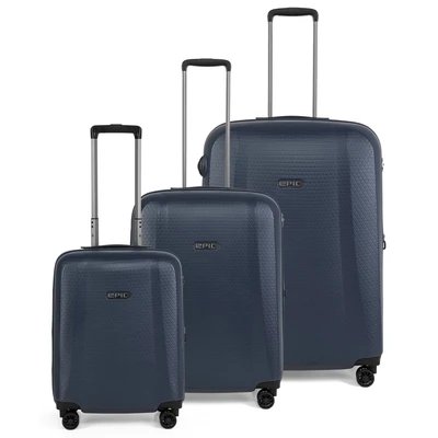 Afbeelding van Epic 3TLG SET Kofferset, Maat: One Size, Midnightblue