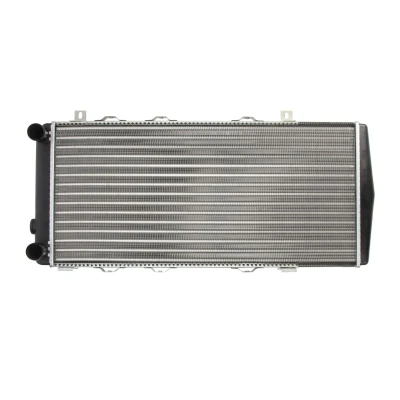 Afbeelding van THERMOTEC D7S004TT Radiateur voor voertuigen zonder airco 285 590 32 Handgeschakeld Koelribben mechanisch gelast SKODA: FELICIA 1