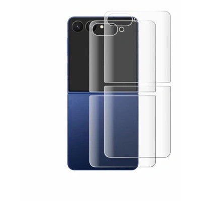 Afbeelding van BROTECT Screenprotector voor Samsung Galaxy Z Flip 7 (Achterkant) Folie Beschermfolie transparant volledig dekking (2 Stuks)