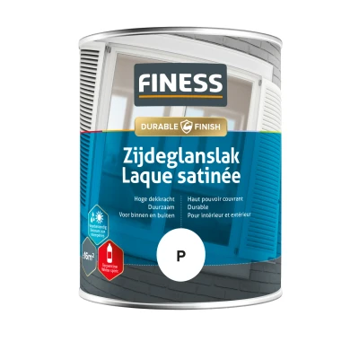 Afbeelding van Finess zijdeglanslak 250 ml, antracietgrijs ral 7016