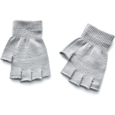 Afbeelding van New Age Devi Grijze Vingerloze Handschoenen Maat One Size Fits All