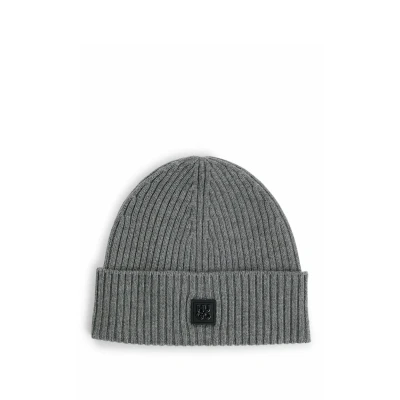 Afbeelding van HUGO Muts, Heren, Maat: One Size, Grey four