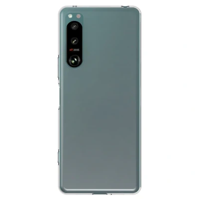 Afbeelding van Sony Xperia 5 IV Hoesje Siliconen en TPU (zacht) iMoshion Softcase/Backcover Transparant Telefoonhoesje