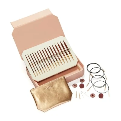 Afbeelding van KnitPro Symfonie, roze verwisselbare breinaaldpunten, cadeauset in doos 3.5., 4.00, 4.50, 5.00, 5.50, 6.00, 7.00 &amp; 8.00mm