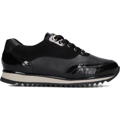 Afbeelding van Hassia 302050 Lage sneakersDames sneakers Kleur: Zwart Maat: 40