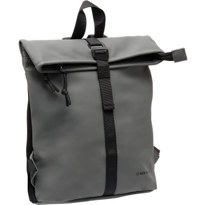 Afbeelding van New Rebels Mart Waterafstotende Rolltop Rugzak Medium Antraciet