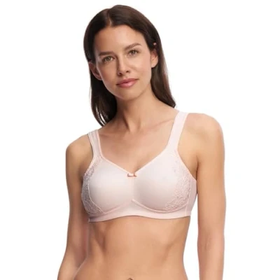 Afbeelding van SUSA minimizer Beha voor dames, zonder beugel, London I damesbeha met snit, verkleint de borsten optisch voorgevormde cups, brede bandjes, Soft Peach, 100F