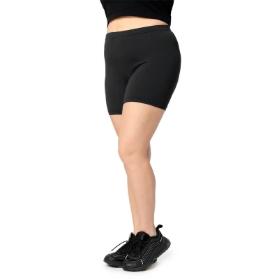 Afbeelding van Merry Style Leggings Grote Maten Dames Kort Katoen DonkerMelange Zwart 3XL MS MS10 464 LE