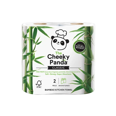 Afbeelding van The Cheeky Panda Keukenpapier FSC Bamboe 2 Laags 2st