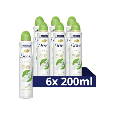 Afbeelding van 6x Dove Deodorant Spray Cucumber&amp; Green Tea 200 ml