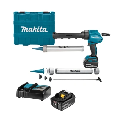 Afbeelding van Makita DCG180RMX accu kitspuit met patroonhouder 300 ml en 600 1 4.0Ah