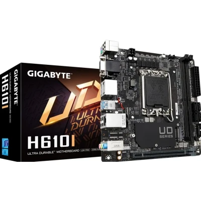 Afbeelding van Gigabyte H610I moederbord Intel H610 Express LGA 1700 mini ITX