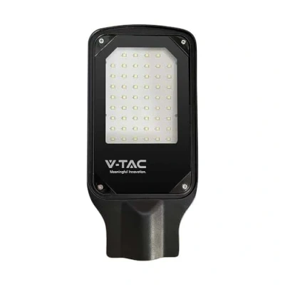 Afbeelding van V TAC VT 15035ST LED Straatverlichting Slim IP65 Zwart 30 Watt 2510 Lumen 6500K