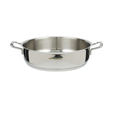 Afbeelding van Tognana vanitosa pan 28 cm met 2 handgrepen, roestvrij staal, zilver