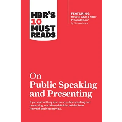 Afbeelding van HBR&#039;s 10 Must Reads on Public Speaking and Presenting (with featured article &quot;How to Give a Killer Presentation&quot; By Chris Anderson)
