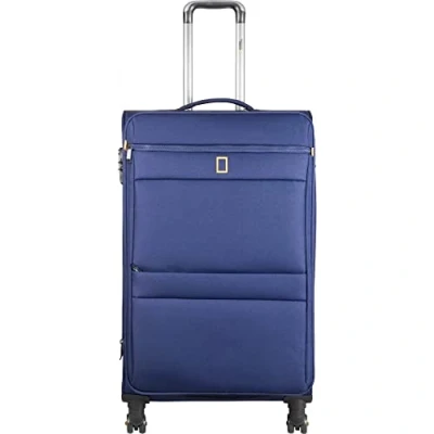 Afbeelding van National Geographic Reiskoffer met doorgang koffer/bagage/rolley 71 cm (groot) Blauw, Koffer