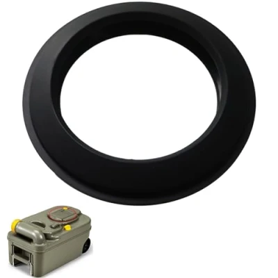 Afbeelding van SopimusZ Nr. 23721 afdichting siliconen 34154 voor campingtoiletten lippenafdichting Thetford C200, C250, C400, C2, C3, C4,8710315549812 caravan camper zwart