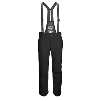 Afbeelding van killtec Heren Skibroek/Skibroek met afritsbare split en randbescherming Larok, zwart, XXL, 35244 000