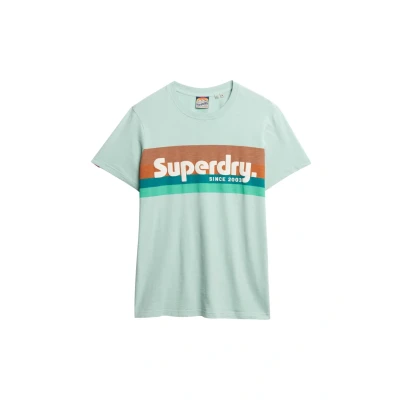 Afbeelding van Superdry Tshirt print, Heren, Maat: XXL, Harbour grey slub
