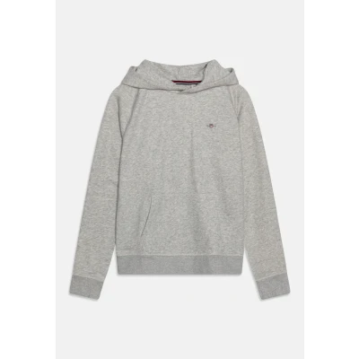 Afbeelding van GANT Shield Hoodie Unisex Sweater voor kinderen, Maat: 170, Light grey melange