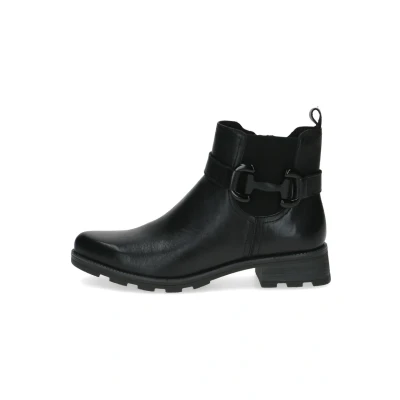 Afbeelding van Caprice Korte laarzen Black nappa, Dames, Maat: 36, nappa Leer