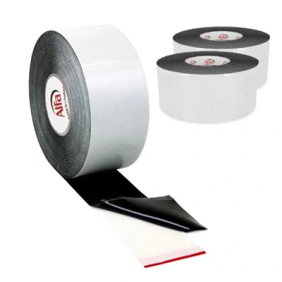 Afbeelding van Afdektape hout &amp; ondercontroles 3 rollen eenzijdig zelfklevende terrastape bescherming tegen neerslag 80 mm x 1 20 m