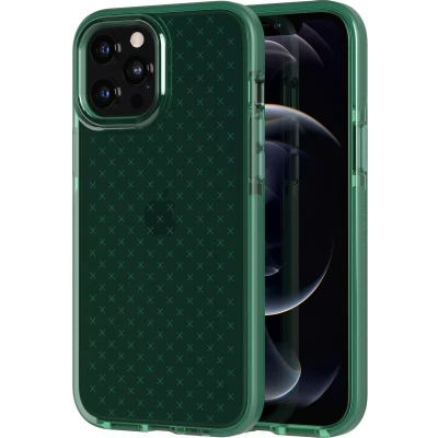 Afbeelding van Tech21 Evo Check hoesje iPhone 12 Pro Max midnight green