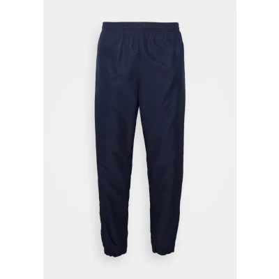 Afbeelding van Lacoste heren Tapered fit trackpants met logo en steekzakken in de kleur Blauw, maat: XS