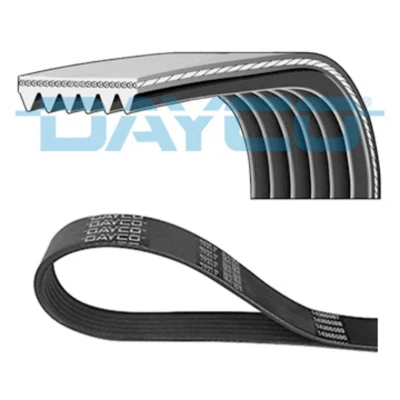 Afbeelding van Poly V riem DAYCO 6PK1120S, voor o.a. KIA, HYUNDAI