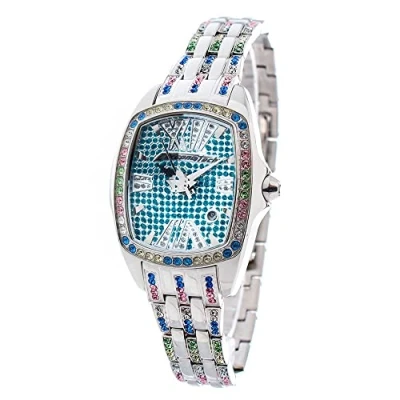 Afbeelding van Horloge Dames Chronotech CT7930LS (Ø 28 mm) Kleur Blauw