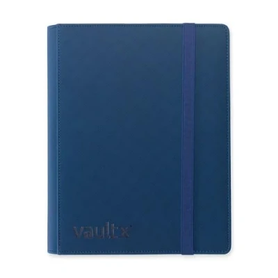 Afbeelding van Vault X 9 Vaks Kaartenmap, 360 Kaarten, Premium Exo Tec Album Materiaal, 20 Zijlaadpagina’s, Map voor Verzamelspeelkaarten, Sportkaarten, TCG (Blauw)
