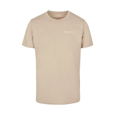 Afbeelding van Mister TEE Tranquille Tshirt print, Heren, Maat: Large, Sand