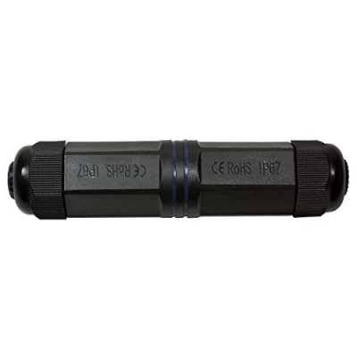 Afbeelding van LogiLink NP0080 RJ 45 Zwart kabel connector Outdoor IP67.