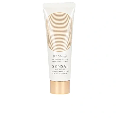 Afbeelding van Sensai Silky Bronze Cellular Protective Cream for Face SPF 50+ 50 ml