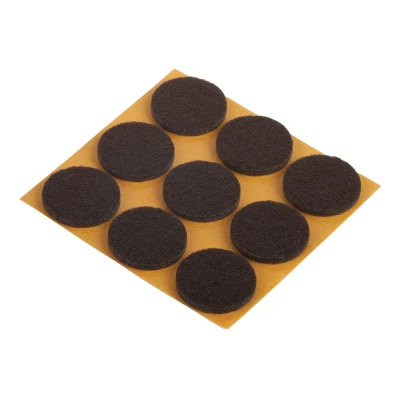 Afbeelding van Fix o moll vilt bruin 9x Ø25mm