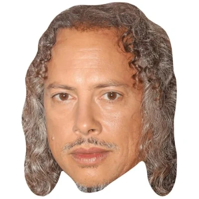 Afbeelding van Kirk Hammett (Curls) Masker van beroemdheden