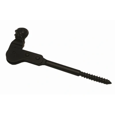 Afbeelding van Luikvastzetter Zwart 120 mm