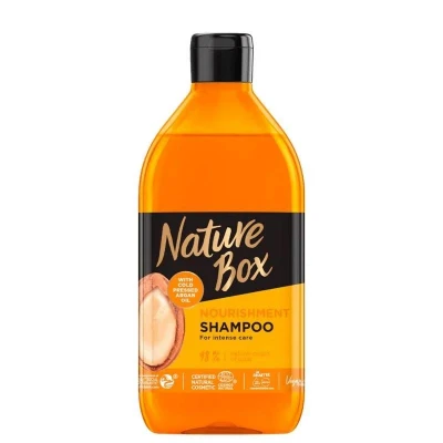Afbeelding van Nature Box Argan Nourishment Shampoo 385 ml Arganolie