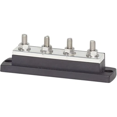 Afbeelding van Blue Sea Systems 2127 250 Amp MaxiBus BusBar met 4 noppen