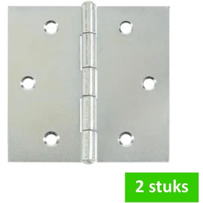 Afbeelding van i FIX scharnier met vaste pen 50 x mm verzinkt 2 STUKS