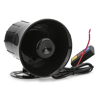 Afbeelding van Autohoorn 12V Luid, 30W Auto 3 Tonen Luide Hoorn Luidspreker Motorfiets Megafoon Elektronische Waarschuwingssirene Ambulance Schetterend