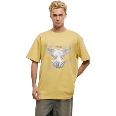 Afbeelding van Mister Tee Doves Oversize Heren T shirt L Groen