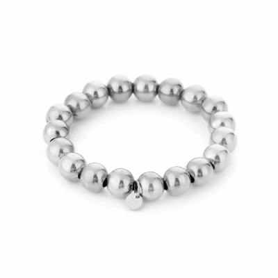 Afbeelding van Bijoutheek Armband (Sieraad) Ballen Zilver